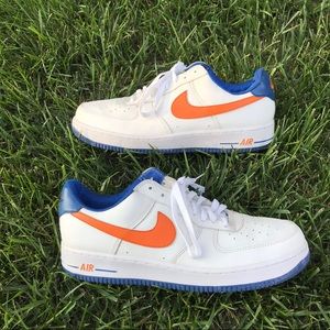 Vintage Nike Air Force 1 Shoes New York Knicks